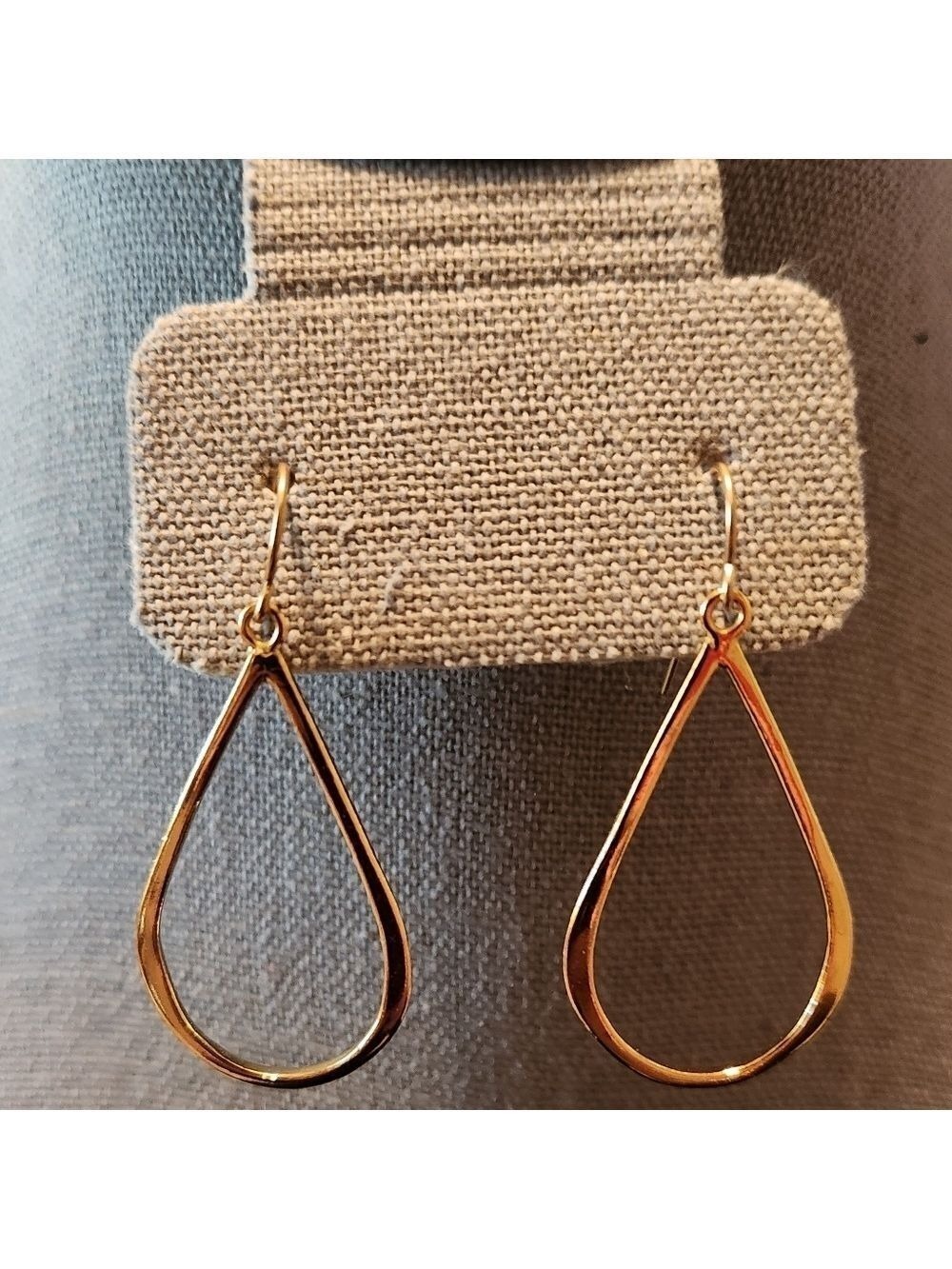 Gold vermeil hoop earrings
